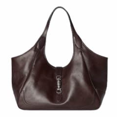 Gucci Women Mercato medium tote bag dark brown leather ‎866645 AAGOT 2007
