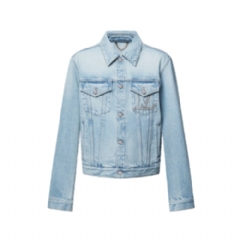 Louis Vuitton Men Denim Trucker Jacket 1AGINZ