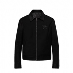 Louis Vuitton Men Leather Mix Blouson 1AHVMC