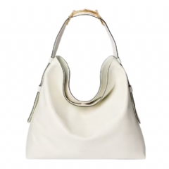 Gucci Women Gucci Beatrix large tote bag white leather 850546 AAFK4 9050