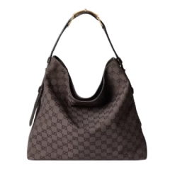 Gucci Women Gucci Beatrix large tote bag brown and dark brown GG canvas 850546 FAFMA 2152