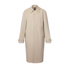 Louis Vuitton Men Technical Velvet Raincoat 1AHVA9