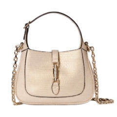 Gucci Women Gucci Jackie 1961 mini lizard bag ‎677027 EABGE 8712