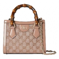 Gucci Women Gucci Diana crystal mini tote bag 861869 FAFMK 9847 