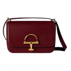 Gucci Women Gucci Siena small shoulder bag Rosso Ancora red leather ‎846705 AAFKB 6207