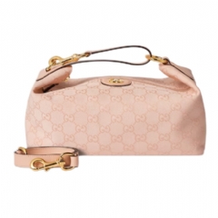 Gucci Women Gucci Vanity medium top handle bag pink GG canvas 857799 AAF0Y 6844