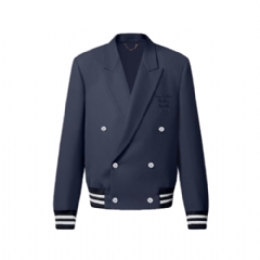 Louis Vuitton Men Double-Breasted Blazer 1AIJW2