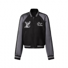 Louis Vuitton Men Embellished Mix Leather Blouson 1AILYS