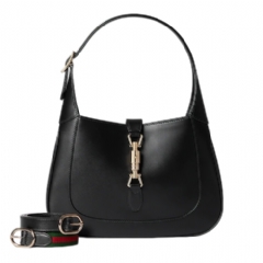 Gucci Women Gucci Jackie 1961 medium bag black leather 810232 AADDX 1060
