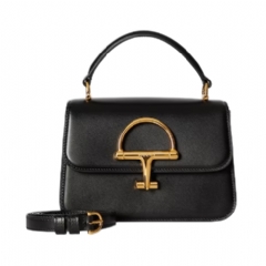 Gucci Women Gucci Siena small top handle bag black leather 855536 AAFKB 1000