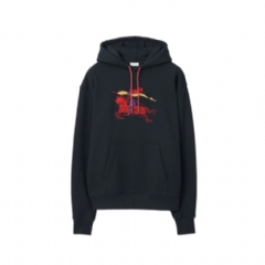 Burberry Men EKD Cotton Hoodie Navy 81184101