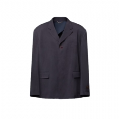 Louis Vuitton Men Light Unconstructed Wool Silk Jacket 1AJVNA