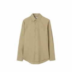 Burberry Men Regular Fit Cotton Poplin Shirt Sparrow beige 81244521