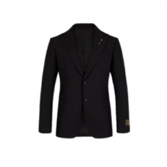 Louis Vuitton Men Embossed Monogram Single-Breasted Jacket 1A8HI3