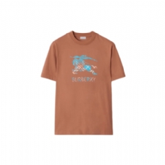 Burberry Men EKD Ombré Cotton T-shirt Ginger brown 81190161