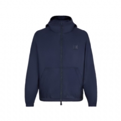 Louis Vuitton Men Monogram Reversible Windbreaker Blue 1AHE17