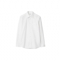 Burberry Men Cotton Oxford Shirt White 81221631