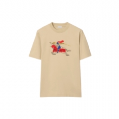 Burberry Men EKD Cotton T-shirt Limestone beige 81183801