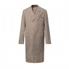 Louis Vuitton Men Jacquard Unlined Coat 1AHVAR