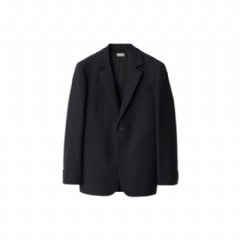 Burberry Men Wool Tailored Jacket Navy 81056761