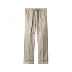 Burberry Men Sunflower Silk Pyjama Trousers Taupe beige 81151051