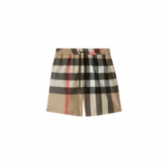 Burberry Men Check Swim Shorts Archive beige 81126821
