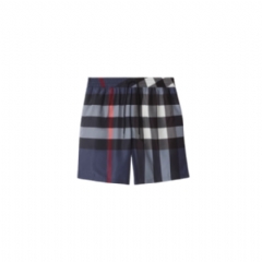 Burberry Men Check Swim Shorts Carbon blue 81126851