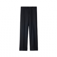 Burberry Men Check Wool Tailored Trousers Tarmac grey/dark pewter grey 81155581