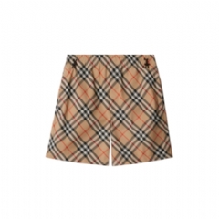 Burberry Men Check Shorts Sand 81055091