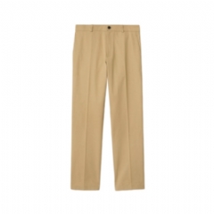 Burberry Men Cotton Twill Chinos Hamper beige 81216991