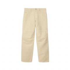 Burberry Men Cotton Canvas Workwear Trousers Tundra white 81173891