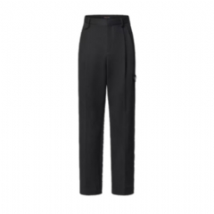 Louis Vuitton Men Signature Chino Pants Black 1AGTO2