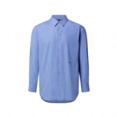 Louis Vuitton Men Jacquard Pinstripe Long-Sleeved Shirt 1AJURE