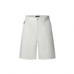 Louis Vuitton Men Denim Shorts 1AHVDJ