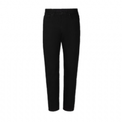 Louis Vuitton Men Regular Denim Pants Black 1A5VTQ