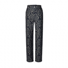Louis Vuitton Men Graphic Denim Skate Pants 1AHDF2