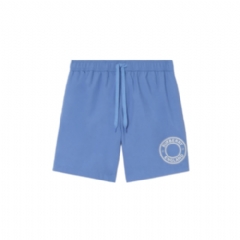 Burberry Men Logo Graphic Swim Shorts Periwinkle blue 81215881