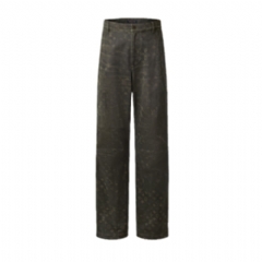Louis Vuitton Men Monogram Waxed Denim Pants 1AJBJ8