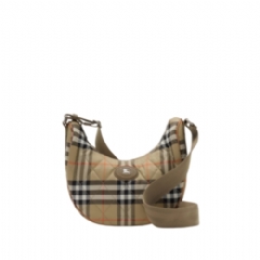 Burberry Men Large Horseshoe Crossbody Bag Sand beige 81250411