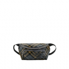 Burberry Men Small Check Belt Bag Wave blue 81234591