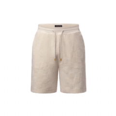 Louis Vuitton Men Damier French Terry Shorts 1AHUVP