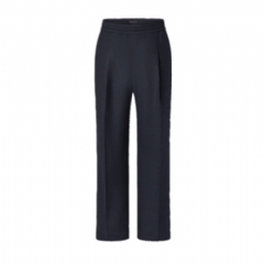 Louis Vuitton Men Wool Drawstring Tailored Pants 1AFWDA
