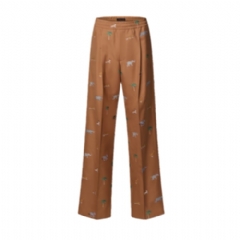 Louis Vuitton Men LV x The Darjeeling Limited Fil Coupe Drawstring Pants 1AJUMF