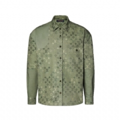 Louis Vuitton Men Monogram Workwear Overshirt 1AJC48