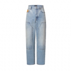Louis Vuitton Men Denim Carpenter Pants 1AJBKK