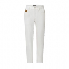 Louis Vuitton Men Slim Fit Denim Pants 1AHUWD