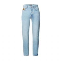 Louis Vuitton Men Slim Fit Denim Pants 1AGIY3