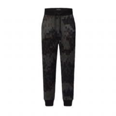 Louis Vuitton Men Damoflage Jacquard Pants 1AHC73