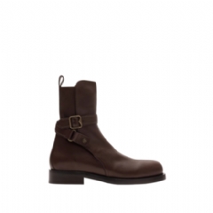 Burberry Men Leather Ledger Jodphur Boots​​ Treacle brown 81148911