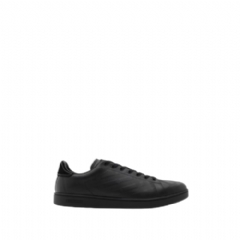 Burberry Men Embossed Check Leather Set Sneakers​ Black 81193121